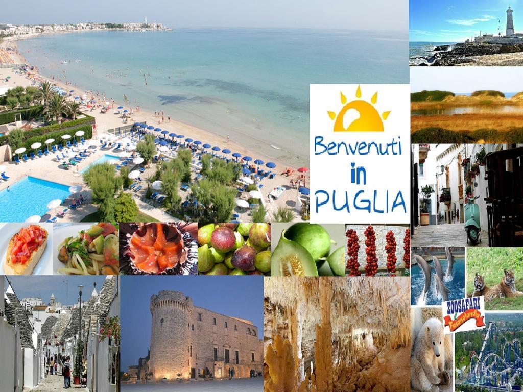Blue Sea Apartment Torre Canne Bagian luar foto