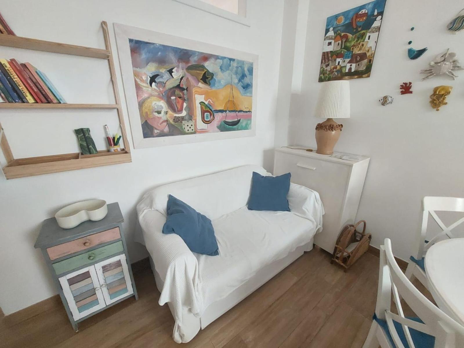 Blue Sea Apartment Torre Canne Bagian luar foto