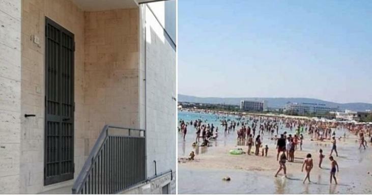 Blue Sea Apartment Torre Canne Bagian luar foto